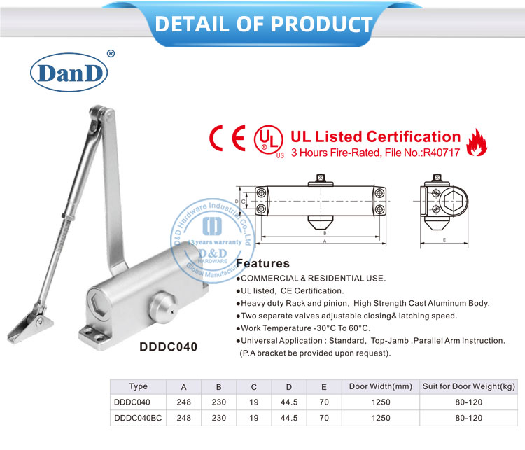 Ouvre-porte automatique et plus pr&egrave;s