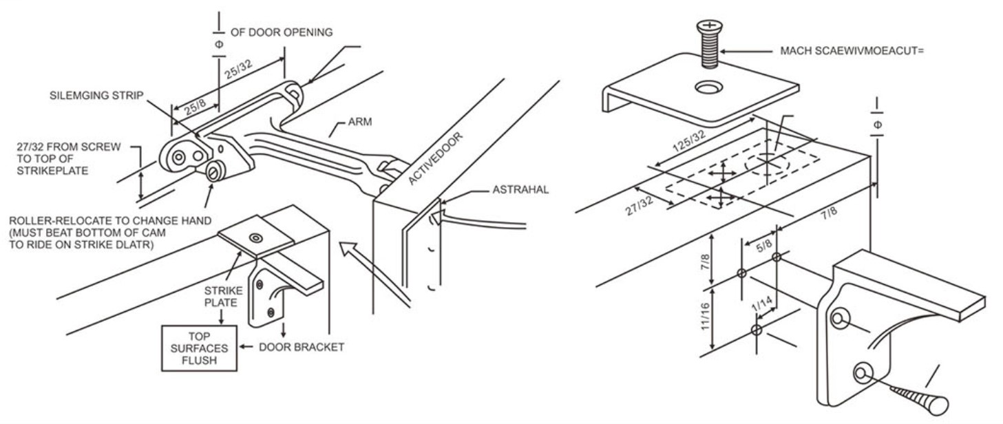 Installation de coordinatrice de porte