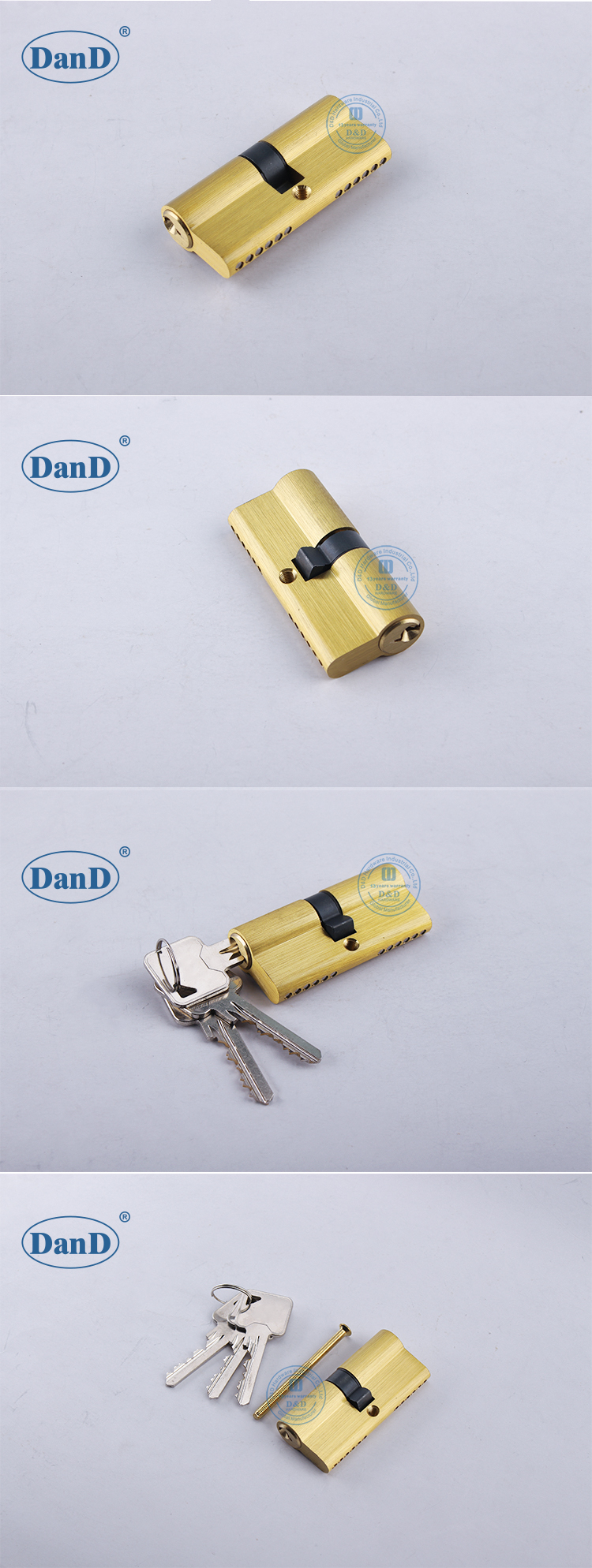 Cylindre de verrouillage de 70 mm