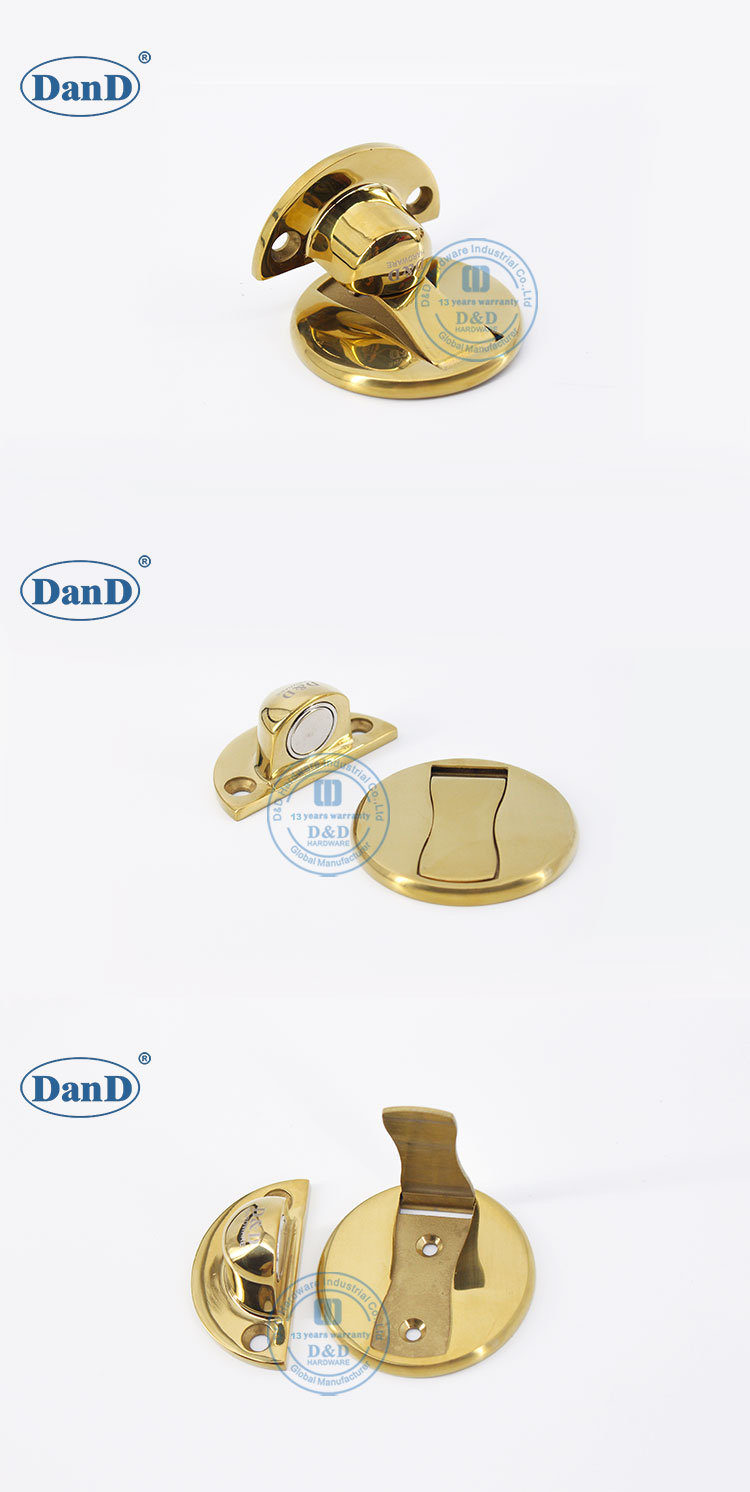 Points en laiton polis