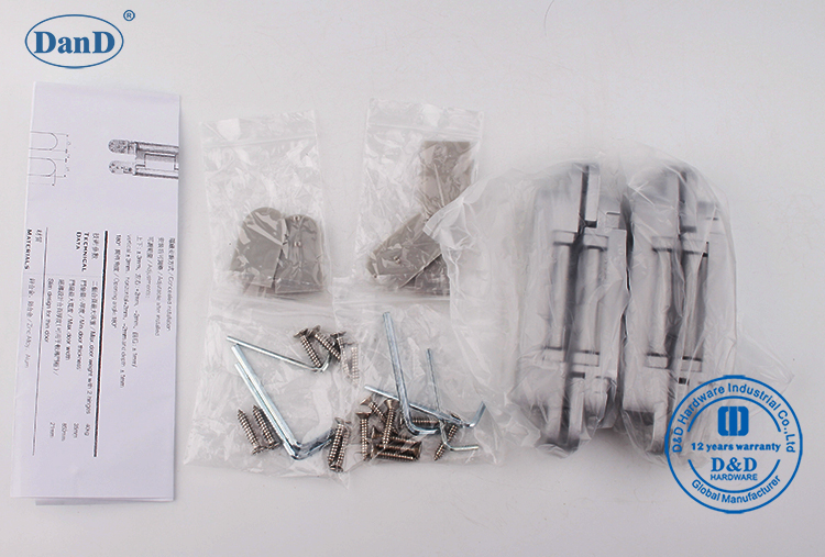 Hinge-D de porte invisible et quincaillerie-40kg