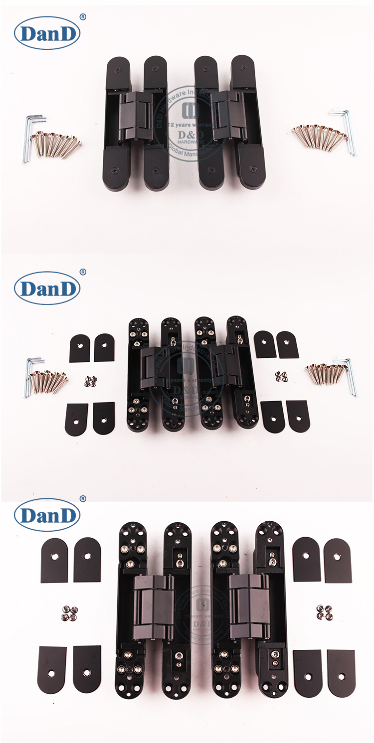 Black Minced Door Hinge-D et D Hardware