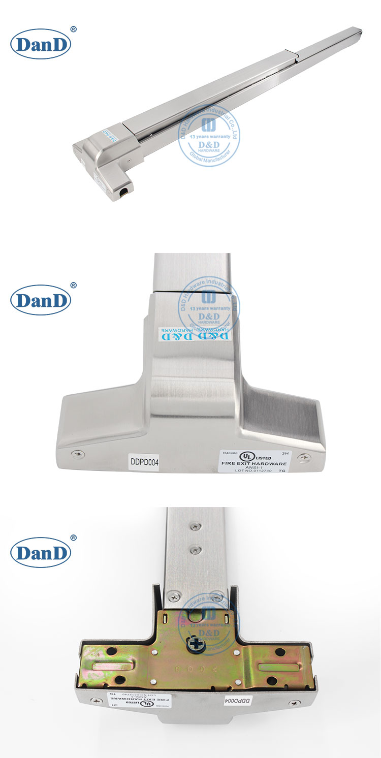 mat&eacute;riel de panique pour les portes