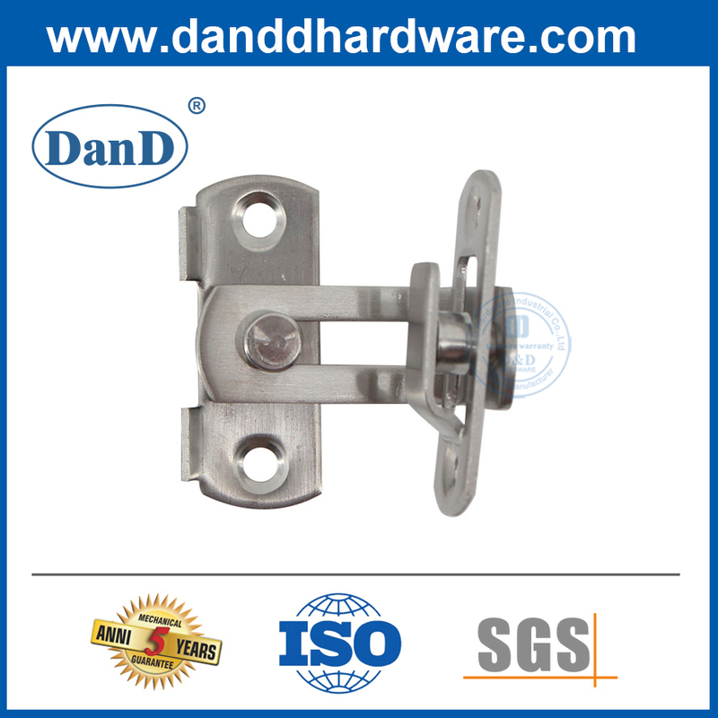 Gardien de garde de porte verrouillage des portes de porte en acier inoxydable pour porte d'entrée-DDDG015