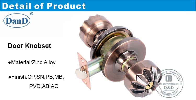 Machette en alliage de zinc LockSet-DDLK051-D et D mat&eacute;riel