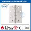 UL Fire noté Sus316 Hinge de porte de taille standard pour la porte d'entrée-DDSS005-FR-5X3.5x3.0